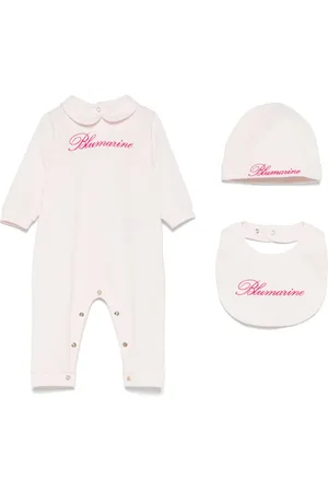 MISS BLUMARINE Strampler-Set mit Logo-Stickerei (3er-Set)