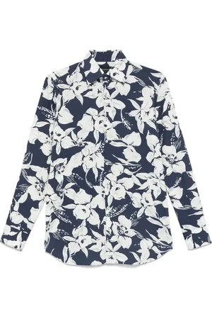 GABRIELE PASINI Hemd mit Blumen-Print