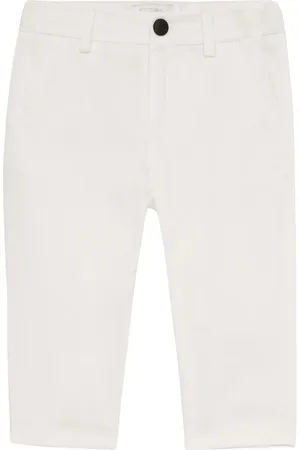 Roberto Cavalli Chino mit Logo-Stickerei