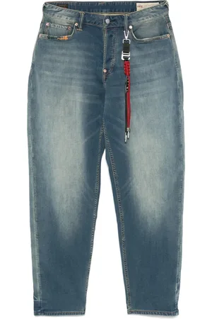 Evisu Lanyard Jeans mit Möwenstickerei