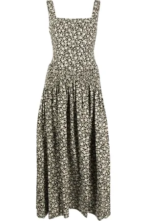 Tory Burch Ausgestelltes Kleid mit Blumen-Print