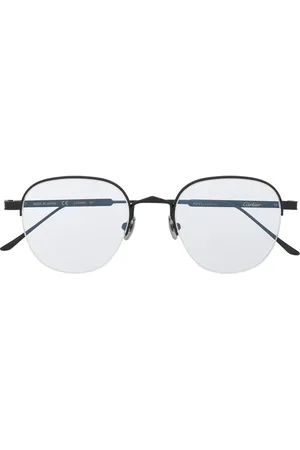 Cartier Brille mit dünnem Gestell