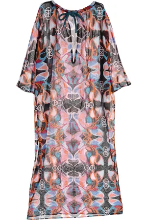 Hermès 2010 Kleid mit abstraktem Print