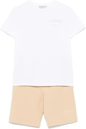 Iceberg Set aus T-Shirt und Shorts mit Logo