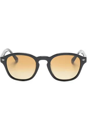 Brunello Cucinelli Sonnenbrille mit rundem Gestell