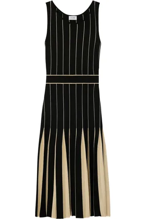 ST. JOHN Kleid mit Falten