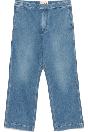 Plan C Jeans mit Logo-Patch