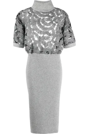 Fabiana Filippi Kleid aus Guipure-Spitze
