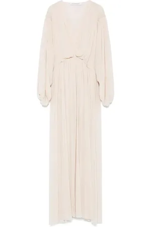 Serafini Maxikleid mit V-Ausschnitt