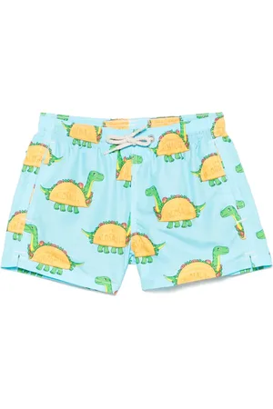 MC2 SAINT BARTH Badeshorts mit Tacosauro-Print