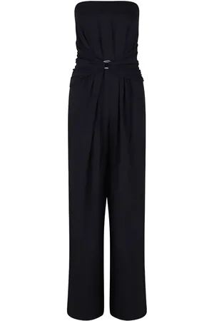 Max Mara Jumpsuit mit tiefem Ausschnitt