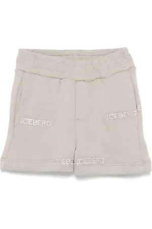 Iceberg Joggingshorts mit Logo-Stickerei