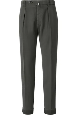Berwich Plissierte Tapered-Hose