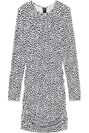 Michael Kors Jersey-Minikleid mit Geparden-Print