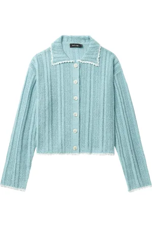 tout a coup Cardigan aus Pointelle-Strick