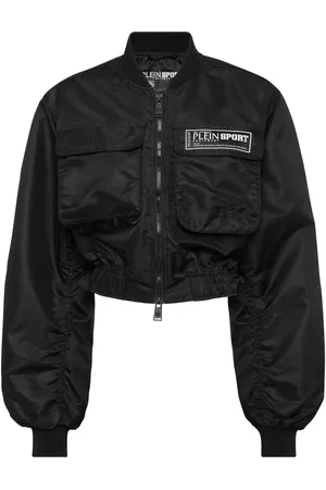 Philipp Plein Cropped-Bomberjacke