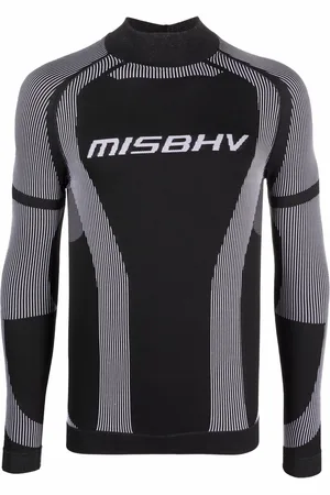 MISBHV Langarmshirt mit Logo-Print