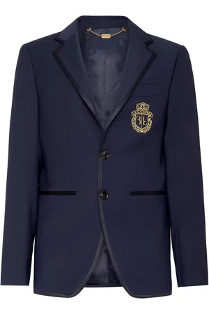 BILLIONAIRE Blazer mit Wappen