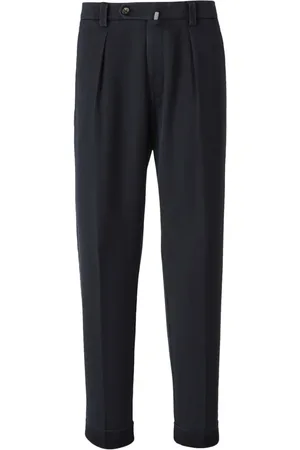 Berwich Plissierte Tapered-Hose