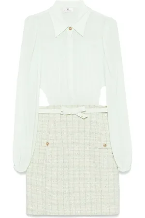Elisabetta Franchi Minikleid aus Bouclé
