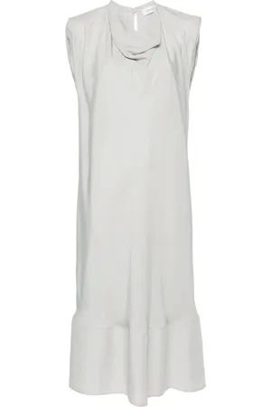 LEMAIRE Kleid mit drapiertem Ausschnitt