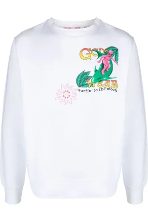 GCDS Sweatshirt mit grafischem Print