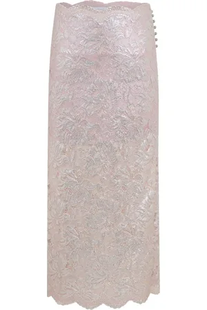 Paco rabanne Maxirock aus Spitze