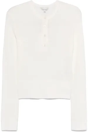 J.W.Anderson Oberteil mit Henley-Kragen