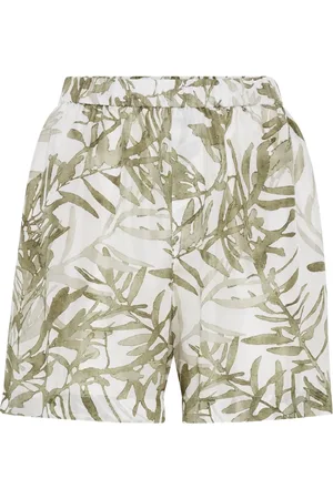 Brunello Cucinelli Shorts mit Herbarium-Print
