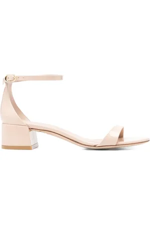 Stuart Weitzman Sandalen aus Lackleder 40mm