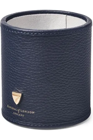 ASPINAL OF LONDON Stiftehalter aus strukturiertem Leder
