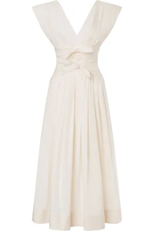 Serafini Midikleid mit Schleifendetail