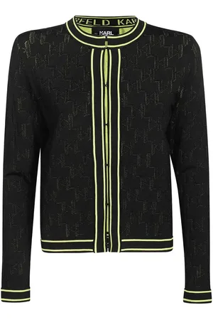 Karl Lagerfeld Cardigan mit Kontrastdetails