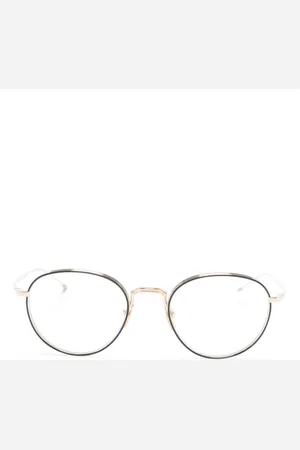 Thom Browne Brille mit rundem Gestell