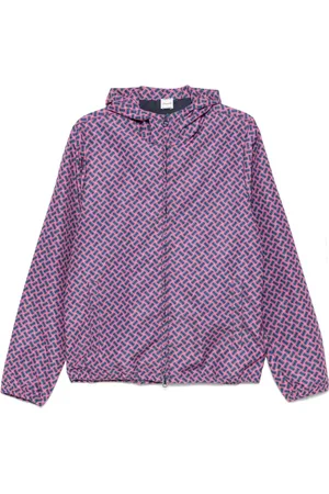 DRUMOHR Geometrisch gemusterte Jacke