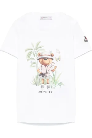 Moncler T-Shirt mit Teddy-Motiv