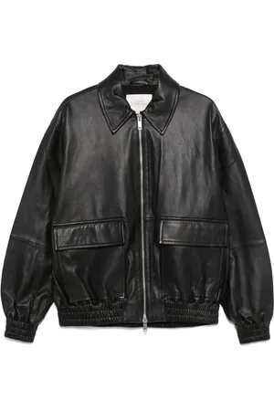 STUDIO NICHOLSON Klassische Lederjacke