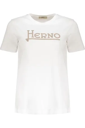 HERNO T-Shirt mit Logo-Verzierung