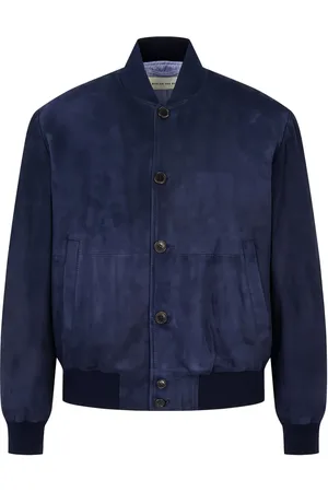 MAN ON THE BOON. Bomberjacke aus Wildleder