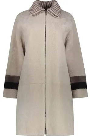 LORENA ANTONIAZZI Mantel aus Shearling