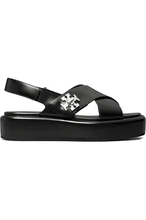 Tory Burch Plateau-Sandalen mit T-Lock 40mm