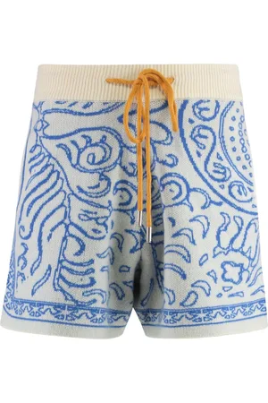 Rhude Shorts mit Jacquardmuster