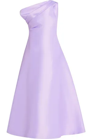 CHATS BY C.DAM Midikleid mit asymmetrischem Ausschnitt