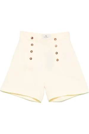 Etro Blumige Jacquard-Shorts