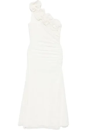 NISSA Midikleid mit Blumenapplikation