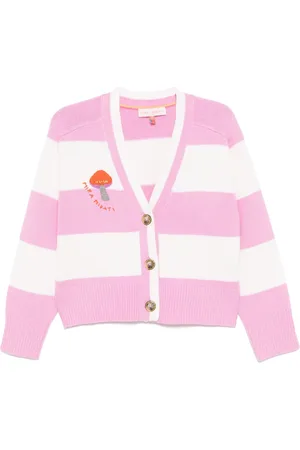 MIRA MIKATI Cardigan mit Signature-Stickerei