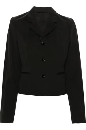 LEMAIRE Cropped-Blazer mit fallendem Revers