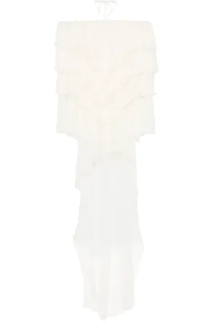 BLUMARINE Bluse mit Rüschen