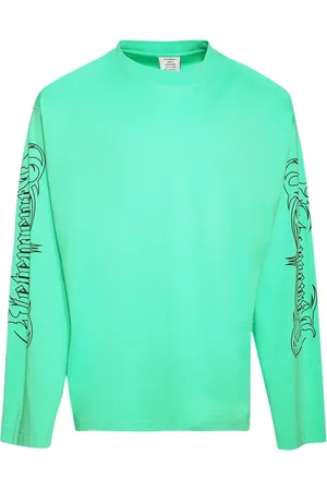 Vetements T-Shirt mit Metall-Print