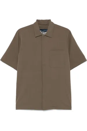 HERNO Hemd mit transparenter Falten